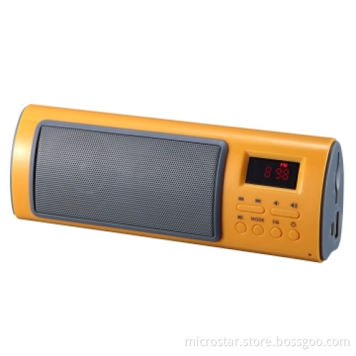 Portable Speaker 2.0 Mini Speaker Box with FM Radio